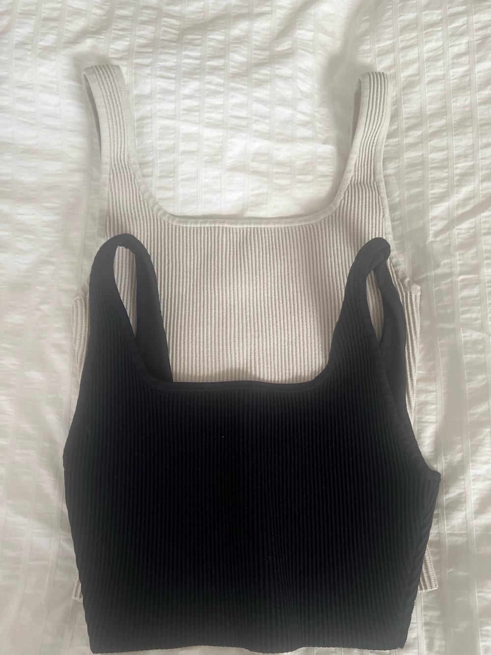 Aritzia Babaton Sculpt Knit Tank Tops - Lot of 2